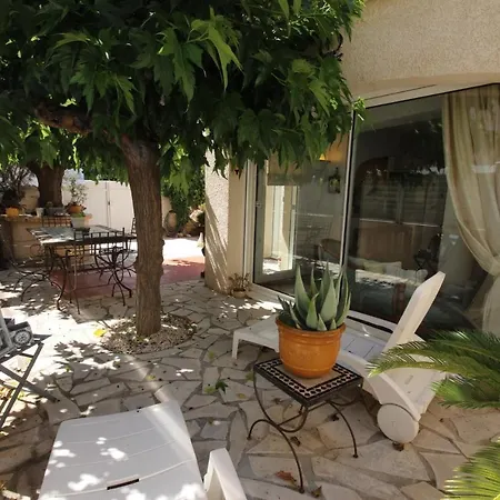 Bel Climatise De Plain Pied 80m De La Mer, Wifi, Grand Sejour 2 Belle Terrasse Lxrm3 Portiragnes
