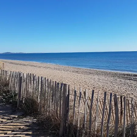 Bel Climatise De Plain Pied 80m De La Mer, Wifi, Grand Sejour 2 Belle Terrasse Lxrm3 Lejlighed Portiragnes