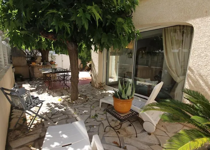 Bel Climatise De Plain Pied 80m De La Mer, Wifi, Grand Sejour 2 Belle Terrasse Lxrm3 Portiragnes